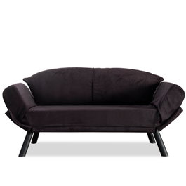 Atelier Del Sofa Genzo Sofá Cama de 2 Plazas - Negro